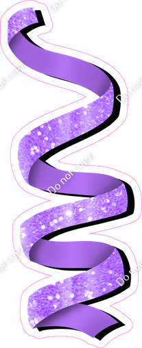 Sparkle - Lilac - Streamer - Style 3