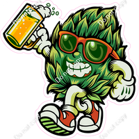 Hops Guy with Beer