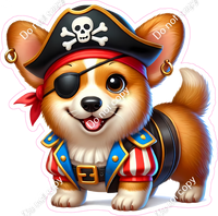 Corgi Pirate