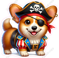 Corgi Pirate