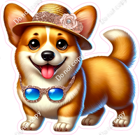 Corgi Sun Hat