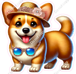 Corgi Sun Hat