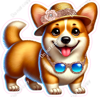 Corgi Sun Hat