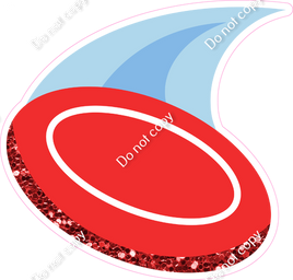 Disc Golf - Red Disc