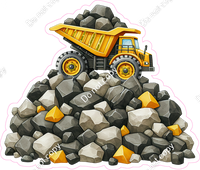 Construction - Dump Truck on Rubble