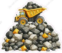 Construction - Dump Truck on Rubble