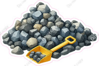 Construction - Rubble with Shovel