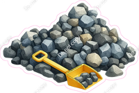 Construction - Rubble with Shovel