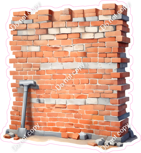 Construction - Brick Wall| Sign Swag USA