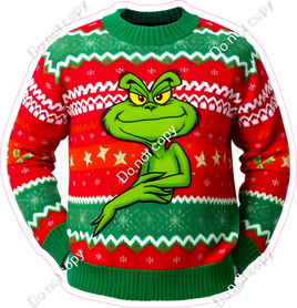 Ugly Sweater - Grinch