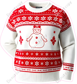 Ugly Sweater - Snowman