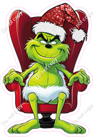 Grinch Sitting in a Chair