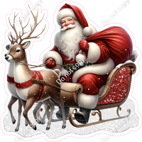 Santa on Sleigh