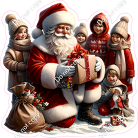 Santa with Children