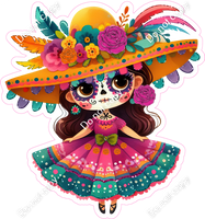 Dia De Los Muertos - Girl