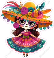 Dia De Los Muertos - Girl