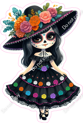 Dia De Los Muertos - Girl