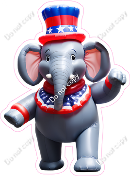 Macy's Thanksgiving Float - Republican Elephant