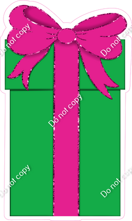 Green & Hot Pink Present