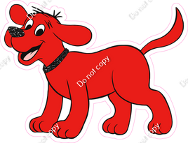 Red Dog Standing