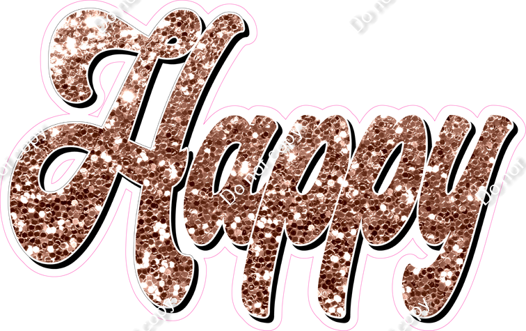 Cursive Happy Statements| Sign Swag USA