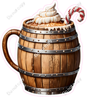 Whiskey Barrel Mug