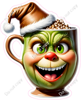 Grinch Face Mug