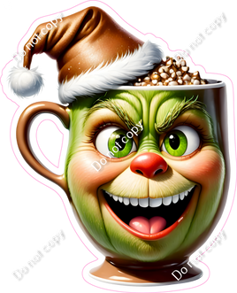 Grinch Face Mug