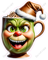 Grinch Face Mug