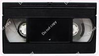 VHS Cassette Tape