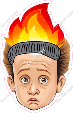 Home Alone - Harry on Fire