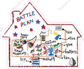 Home Alone - Battle Plan Map