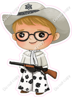 Ralphie in a Cowboy Suit