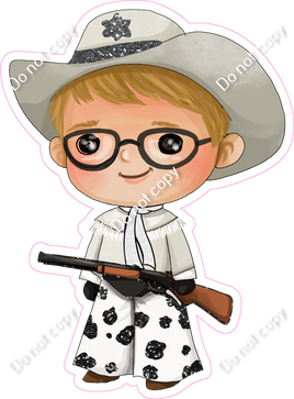 Ralphie in a Cowboy Suit