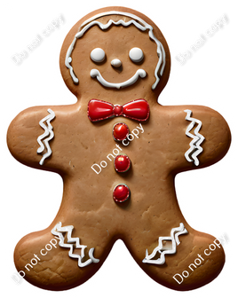 Gingerbread Man Cookie