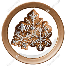 Gingerbread Cookie on a Plate