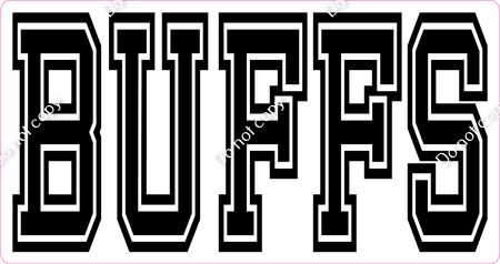 BUFFS Mascot Statement| Sign Swag USA