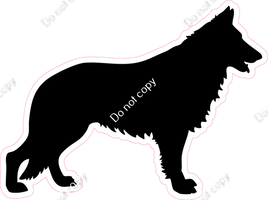 German Shepherd Silhouette