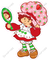 Strawberry Shortcake Inspired - Girl with Mirror