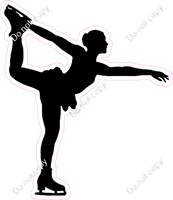 Figure Skating Silhouette