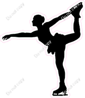 Figure Skating Silhouette