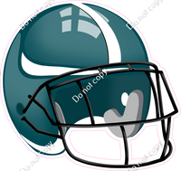 Football Helmet - Eagles (not sign swag colors)