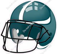 Football Helmet - Eagles (not sign swag colors)