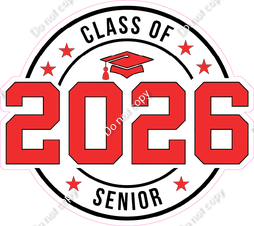 Flat - Class of 2026 Senior