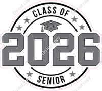 Flat - Class of 2026 Senior