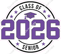 Flat - Class of 2026 Senior