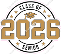 Flat - Class of 2026 Senior