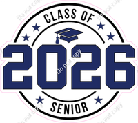 Flat - Class of 2026 Senior