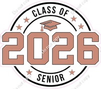 Flat - Class of 2026 Senior