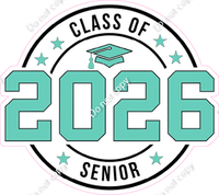 Flat - Class of 2026 Senior